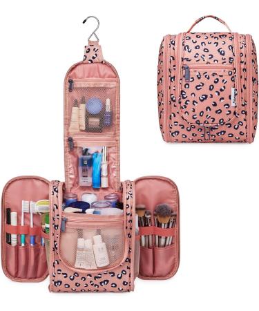 Leopard Travel Hanging Toiletry Bag for Women - Medium Size Makeup Organizer - Buy Online on GoSupps.com