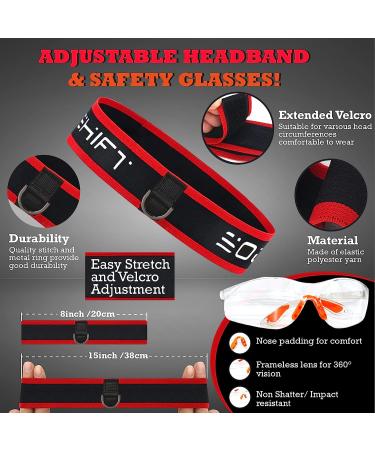Soul Shift Boxing Reflex Ball Set with Safety Glasses - Hand Eye Coordination Training Equipment for Boxing and MMA - Buy Online on GoSupps.com