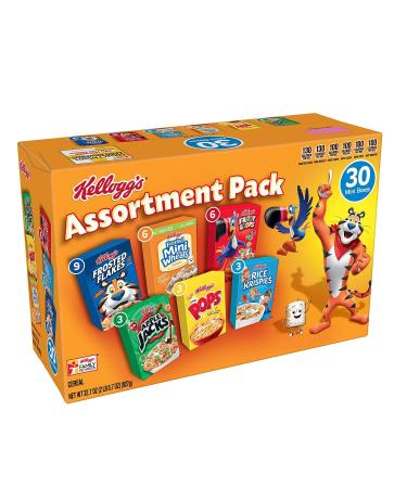 Kellogg's Jumbo Assortment Pack (32.7 oz., 30 pk.)