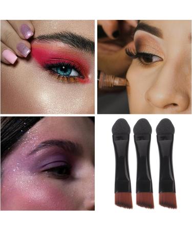 Beavorty Double Head Eye Shadow and Brushes 50pcs Eye Shadow Eye Makeup Applicator Brush Eye Sponge Brush - Buy Online on GoSupps.com