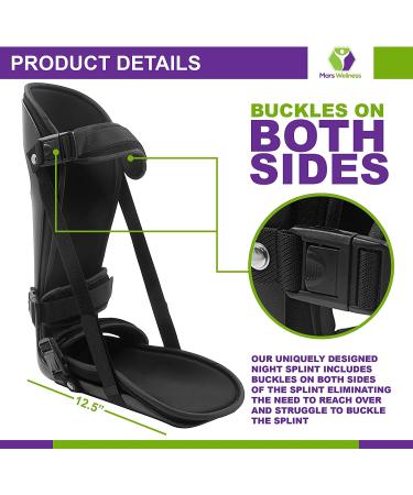 Plantar Fasciitis Posterior Night Splint - Medium Size - Pack of 1 - Buy Online on GoSupps.com