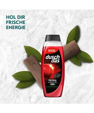  Duschdas Duschdas 3-in-1 XXXL Black Shower Gel & Shampoo with Fresh Energy Fragrance Formula for a Refreshing Start to the Day 680ml - Buy Online on GoSupps.com