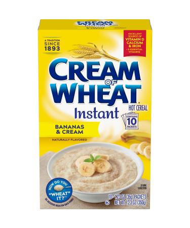 Cream of Wheat Instant MAPLE BROWN SUGAR 3-1.23 oz Packs per Box