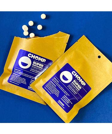 Chomp Peppermint Toothpaste Tablets Refill - Single Pack | Eco-Friendly & Travel-Friendly - Buy Online on GoSupps.com