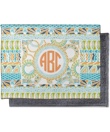 Personalized Teal Ribbons & Labels Microfiber Screen Cleaner | YouCustomizeIt | International Shipping - Buy Online on GoSupps.com