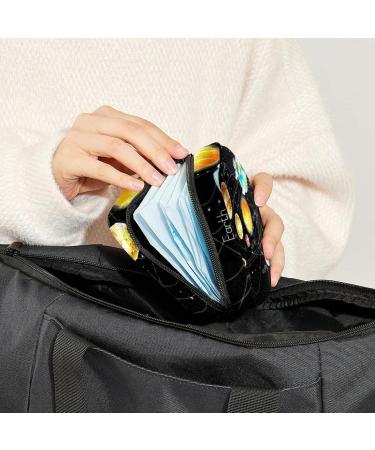 Sun System Planet Women's Menstrual Cup Bag | Portable Storage for Tampons & Period Essentials | Multicolored Period Pouch for Teens & Women - Buy Online on GoSupps.com