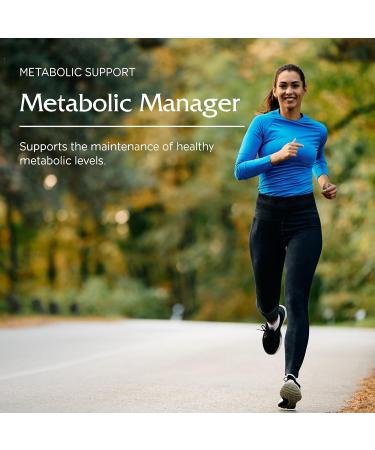 Vitanica Metabolic Manager - Herbal Supplement to Support Healthy Metabolic Response - Dietary Supplement with Vitamin D - Vegan Antioxidant Supplement - 120 Capsules - Buy Online on GoSupps.com