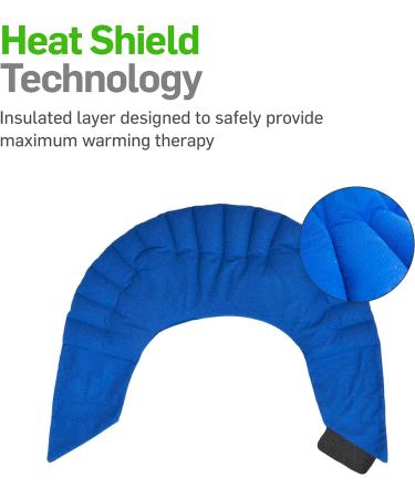 NatraCure Microwaveable Warming Shoulder Wrap Pad with Heat Shield Technology - Buy Online on GoSupps.com