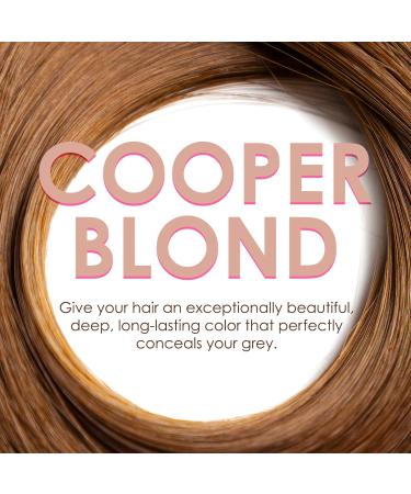 Joanna Naturia Color Permanent Hair Color Cream Goodness of Milk Proteins and Peach Extracts Premium-Quality Hair Dye Provides Soft and Lustrous Hair Long-Lasting Hair Colors Copper Blond - Buy Online on GoSupps.com