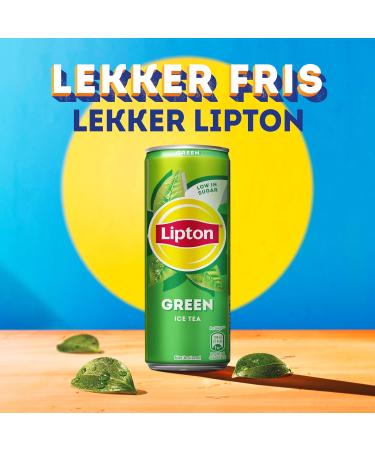 Unilever Benelux Lipton Green Ice Tea a wonderfully refreshing ice tea 24 x 250 ml Value pack - Buy Online on GoSupps.com