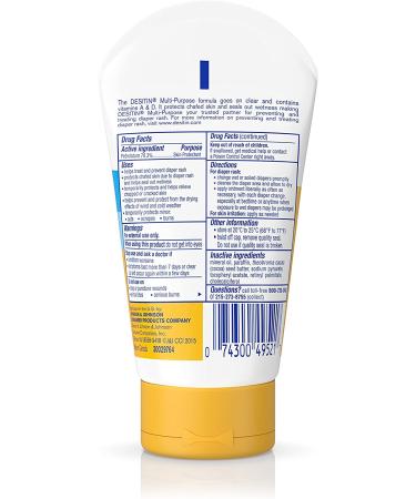 Desitin Skin Protectant & Diaper Rash Ointment with Vitamins A & D 3.5 oz Travel Size Tube - Buy Online on GoSupps.com
