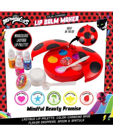 Miraculous Color-Changing Lip Balm Maker Kit for Kids - Ladybug Lip Gloss Palette for Parties & Activities - Buy Online on GoSupps.com