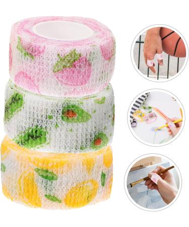 12 Rolls Non-Stick Finger Care Bandaging Supplies - Skin Wound Tape Wraps for Hands | Quality at 400.00 x 2.50 x 0.01 CM - International Shipping Available - Buy Online on GoSupps.com