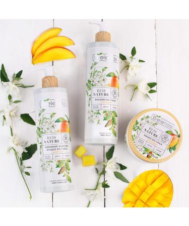 Bielenda Eco Nature Moisturising Butter 250ml - Cockatoo Leaf Jasmine & Mango | International Shipping - Buy Online on GoSupps.com