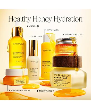 Farmacy Honey Milk Face Essence - Hydrating Milky Toner with Honey Ceramides + Chamomile - Helps Strengthen Skin Barrier + Replenish Moisture - Soothing + Calming Skincare (120ml) 4 Fl Oz (Pack of 1) - Buy Online on GoSupps.com