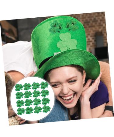 STOBOK 1 Set 20 Pcs Patch St Patricks Day Patches Leaf Embroidered Hot Melt Adhesive Film Clothing - Buy Online on GoSupps.com
