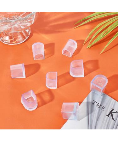 8 Pairs of Clear High Heel Protectors - Wedding Shoe Sink Stoppers in 4 Sizes for Women - Buy Online on GoSupps.com