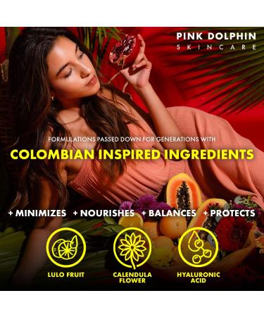 Hyaluronic Acid Hydrating Facial Toner | Vitamin C & Collagen Boost | Vegan Gluten-Free | All Skin Types | 4oz Facial Toner | Colombian Skin Care - Buy Online on GoSupps.com