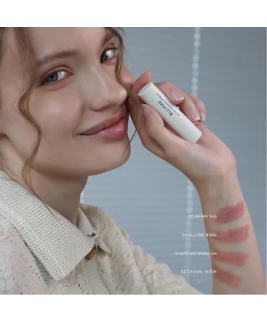 All Day Essential Tinted Lip Balm 05 Berry Fig | Natural Moisturizing Lip Care & Plant-Based Hydration for Dry Chapped Lips - Buy Online on GoSupps.com