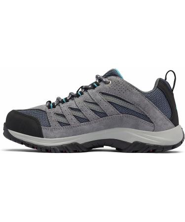 Columbia Women's Crestwood Hiking Shoe 7.5 Graphite/Pacific Rim - Lightweight & Durable - Buy Online on GoSupps.com