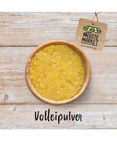 Whole Egg Powder 500g | Scrambled Eggs & Baking | Egg Substitute | Spray Dried | Taste Market - Buy Online on GoSupps.com