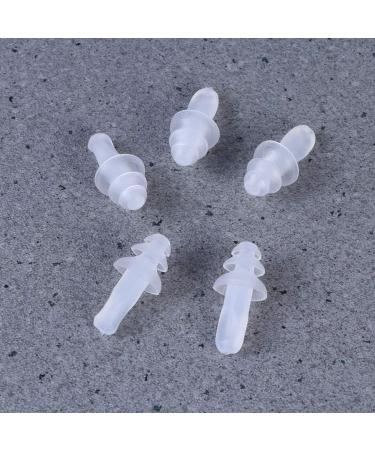 SUPVOX 40pcs Silicone Earplugs Soft Ear Protection Ear Plugs Water-Proof Ear Plugs Noise Reducing Ear Plugs (Transparent) - Buy Online on GoSupps.com