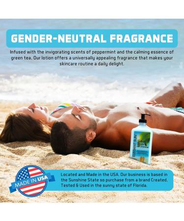 Saltwater Beaches Tan Extender - Aloe Vera After Sun Lotion for Sensitive Skin | Unisex Tanning Bed Moisturizer with Fresh Scent - Buy Online on GoSupps.com