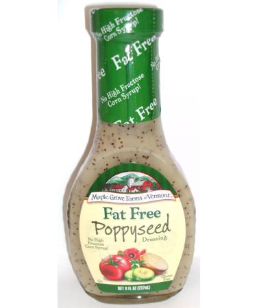 MAPLE GROVE DRSSNG FF POPPYSEED, 8 OZ(Pack of 3)