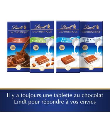 Lindt - Set of 4 tablets MASTER CHOCOLATIER - Extra fine milk chocolate 4x100g - Buy Online on GoSupps.com