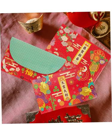 ABOOFAN 24 Pcs Japanese Spring Festival Red Packet Money Bag 2023 Rabbit Money Envelopes Asian Red Envelope Cartoon Red Envelope Rabbit Red Envelope Money Pouch China Paper Japanese-Style As Shown 1x2pcs 16.8X9.8CMx2pcs - Buy Online on GoSupps.com