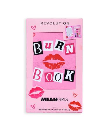 Revolution Beauty Mean Girls x Revolution Burn Book Eyeshadow Palette | 15 Pigmented Shades Neutrals & Shimmers Cruelty-Free & Vegan | International Shipping Available - Buy Online on GoSupps.com