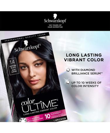 Schwarzkopf Color Ultime Hair Color Cream - Sapphire Black - Buy Online on GoSupps.com