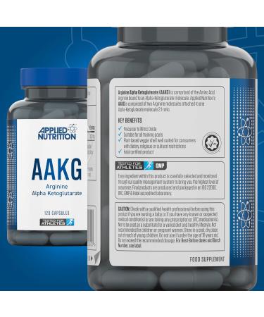 Applied Nutrition AAKG 3200mg 120 caps EAN 5056555205600 - Buy Online on GoSupps.com