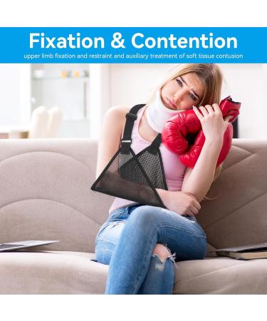 Premium Breathable Adjustable Arm Loop Bandage for Men & Women - Support for Broken Arm Shoulder Elbow & Wrist Injuries - Buy Online on GoSupps.com