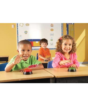 Shop Learning Resources Lights & Noises Summer Set - 4-Piece Buzzer Kit for Team Games | Battery-Free Fun for Kids 3+ | Perfect for School & Home Activities - Buy Online on GoSupps.com