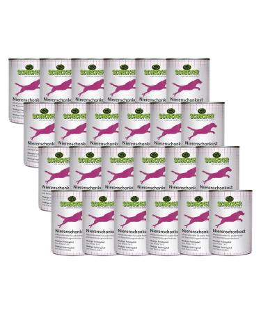 Schecker Wet Dog Food - Kidney Food - Low Protein & Sodium - 24 x 410g - Grain Free - Gluten Free - Sensitive