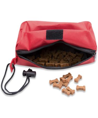 ZOLLNER24 Dog Food Bag 8x18 cm - Ideal for Dry & Wet Food - Durable Red Pet Storage Solution - Buy Online on GoSupps.com