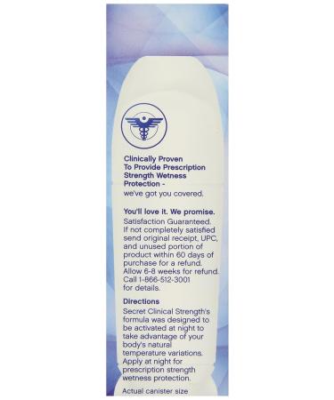 Secret Powder Protection 1.6 oz - Antiperspirant for Long-Lasting Freshness | International Shipping Available - Buy Online on GoSupps.com