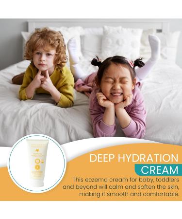 Nurture Daily Moisturizing Cream Baby Eczema Cream & Sensitive Skin Lotion | Natural Moisturizer with Shea Aloe Vera & Jojoba Oils 6oz - Buy Online on GoSupps.com