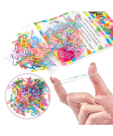 2Pcs Hair Elastic Band Remover & 760Pcs Color Hair Ties Set for Girls - Hair Tie Cutter and Rubber Band Cutter Included - Buy Online on GoSupps.com
