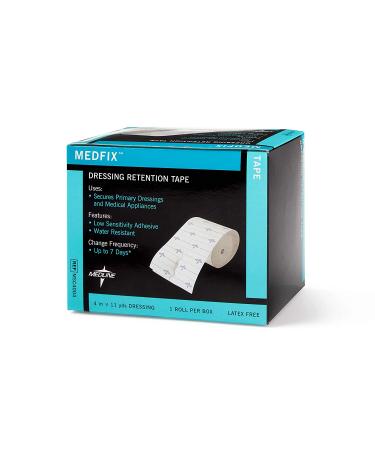 Medline MedFix Dressing Retention Tape 4 x 11 yd - Secures Primary Dressings & Medical Appliances - Buy Online on GoSupps.com