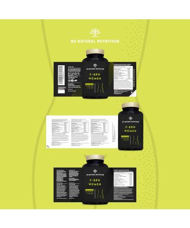 Women's Powerful Fat Burner Supplement Pre-Workout | Slimming Fat Burner With Green Tea & Garcinia Cambogia | Thermogenic Supplement | Vegan | 90 Capsules | THIS. N2 Natural Nutrition - Buy Online on GoSupps.com