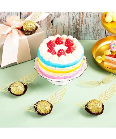 Wizard Party Chocolate Decoration - 50 ct. Chocolate Hollowed Cake Toppers for Birthday Theme Party - Buy Online on GoSupps.com