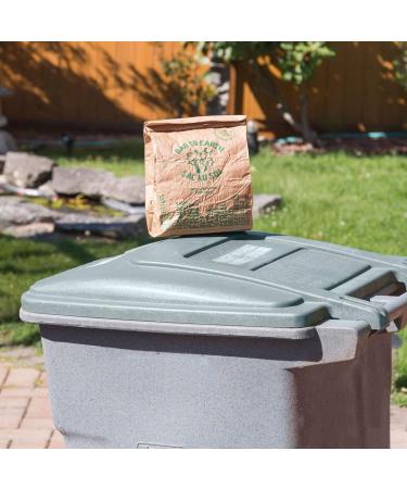 Bag to Earth -12C- Kitchen Food Waste Bag - Compostable Bag - Leak Resistant Cellulose Liner - Plastic Free - Small - 12 Bags - Buy Online on GoSupps.com