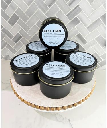 Team Employee Appreciation Gift | 6 Bulk Candles Set | Thank You Gifts for Coworkers Nurses Teachers & Volunteers - Best Team - Buy Online on GoSupps.com