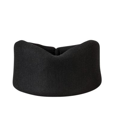 Core Products Foam Cervical Collar Neck Support Brace - Black, Small- 2" Chin to Sternal Notch 2 Inch