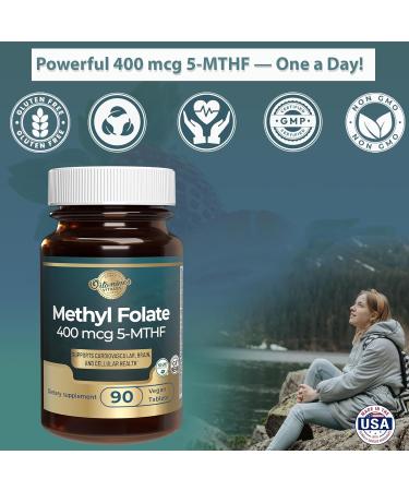 Vitamines Vitales Methyl B12 + Folate 90 Vegan Tablets | Active B12 & Methyl folate for Energy - Buy Online on GoSupps.com