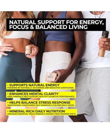 Natural Shilajit Tablets 120 Dry Drops 100% Pure Shilajit for Men & Women with Fulvic Acid & 85+ Trace Minerals for Peak Physical & Mental Performance Immune Health & Detox (4 Month Supply) - Buy Online on GoSupps.com