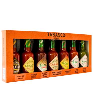 TABASCO Pack de sauce piquante - Le set ultime pour les amateurs de sauce piquante (7 Pack)