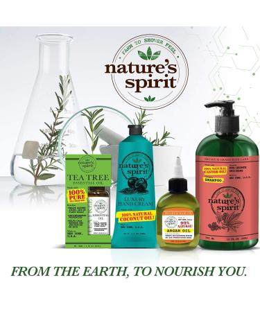 Nature's Spirit Scalp Soothing Tea Tree Oil Shampoo - 2.5 Ounce | Soothes Itchy Scalp | Buy Online Internationally - Buy Online on GoSupps.com